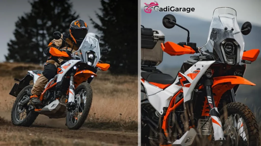 KTM 390 Adventure R front look