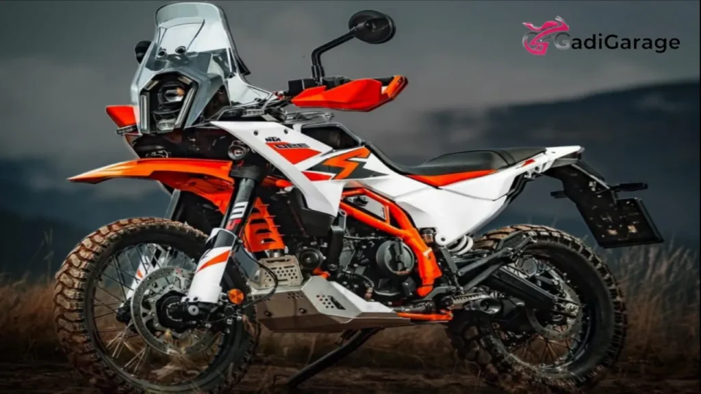KTM 390 Adventure R left side look