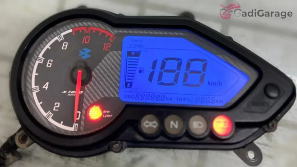 Pulsar 150 Sun Faded Speedometer Display Serviced