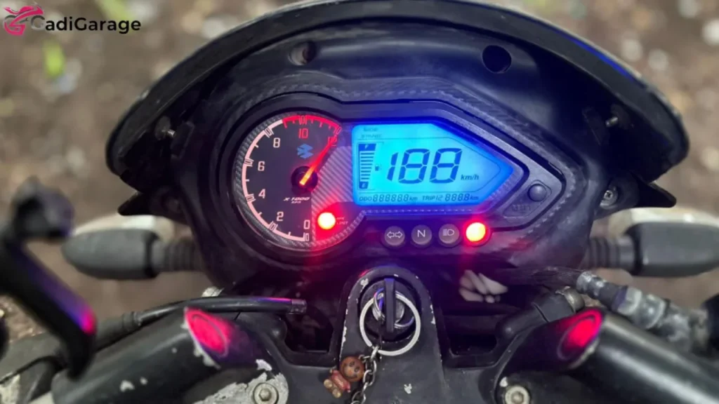 Pulsar 150 Sun Faded Speedometer Display Serviced Final look