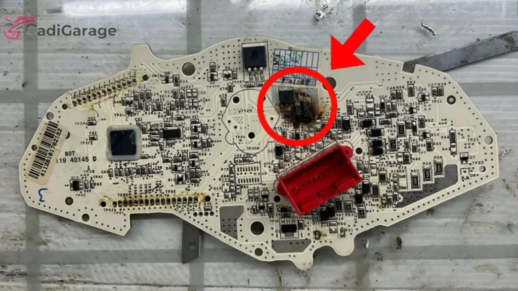 Pulsar NS 200 Meter Motherboard