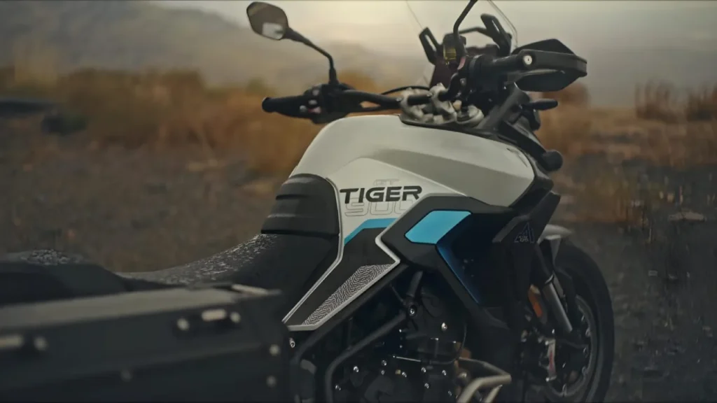 Triumph Tiger Alpine Left Side Look