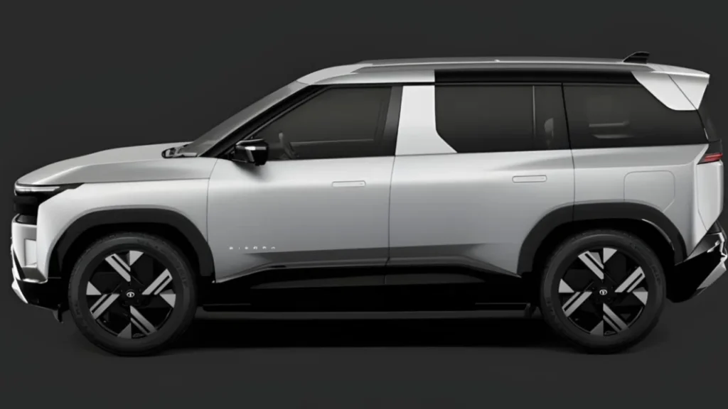 2025 Tata Sierra Side look