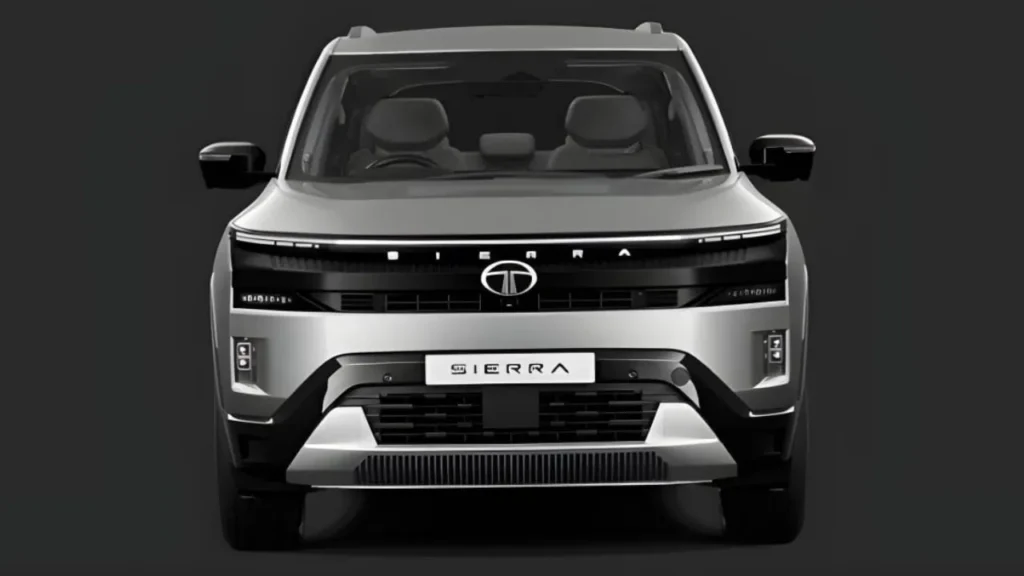 2025 Tata Sierra front look