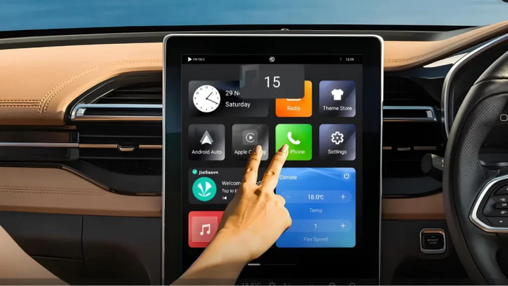 2026 MG Hector Facelift Display