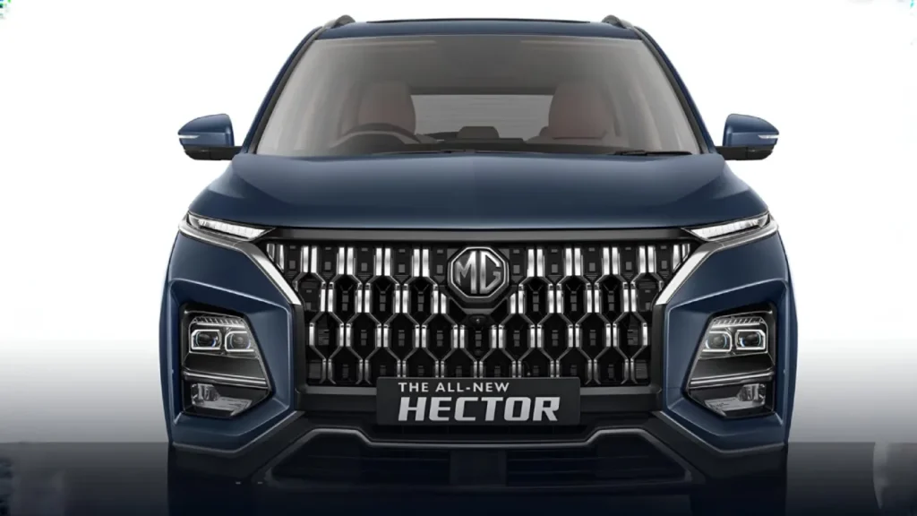 2026 MG Hector Facelift front look