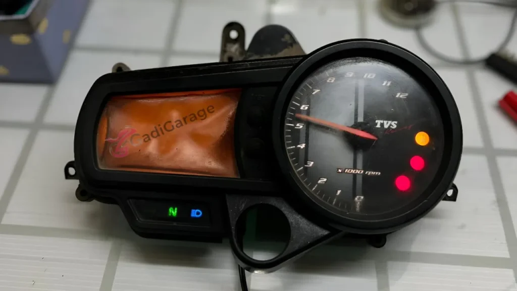 Apache 160 meter Before 