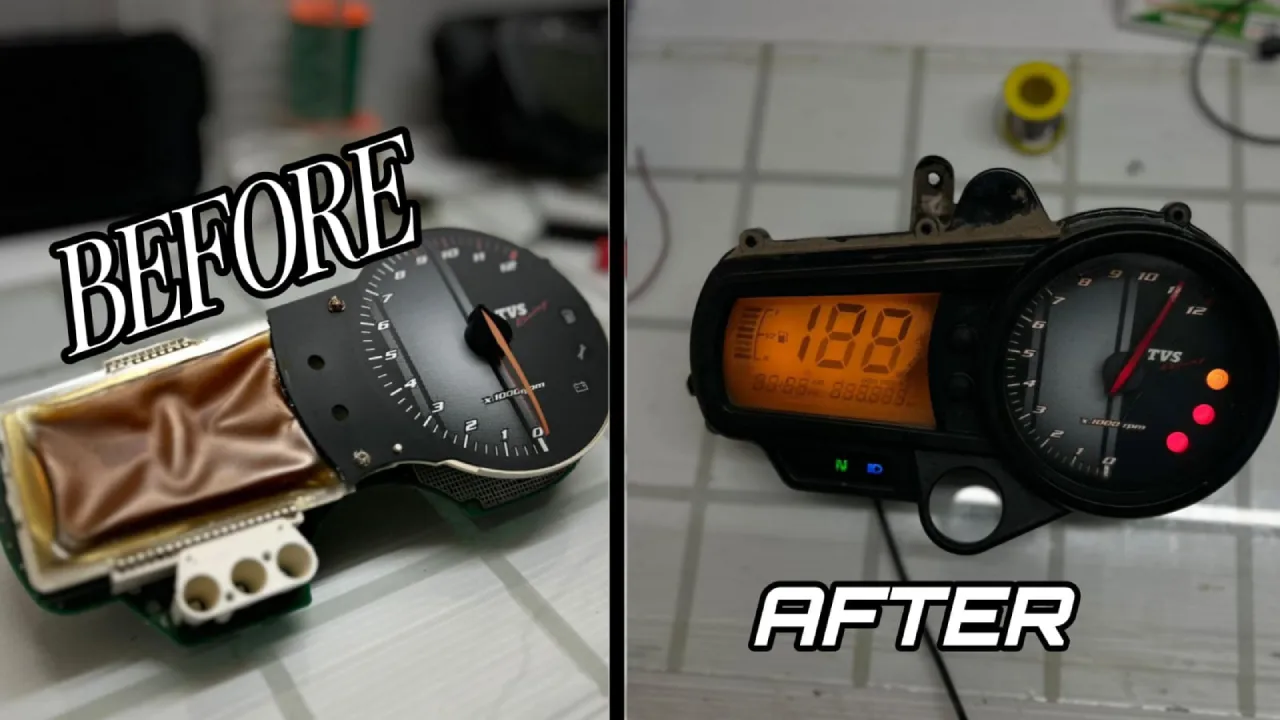 Apache 160 meter Before And After