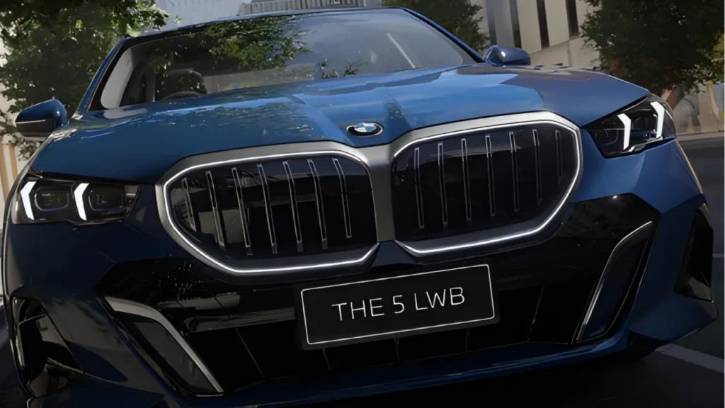 BMW 5 Series LWB Front Look