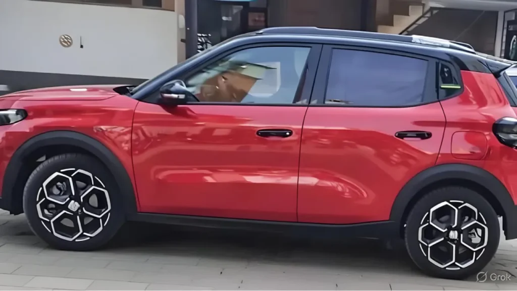 Citroen e C3 side look