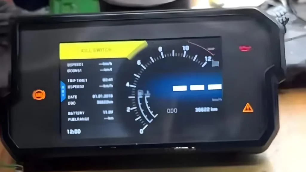 Duke 390 TFT Meter After