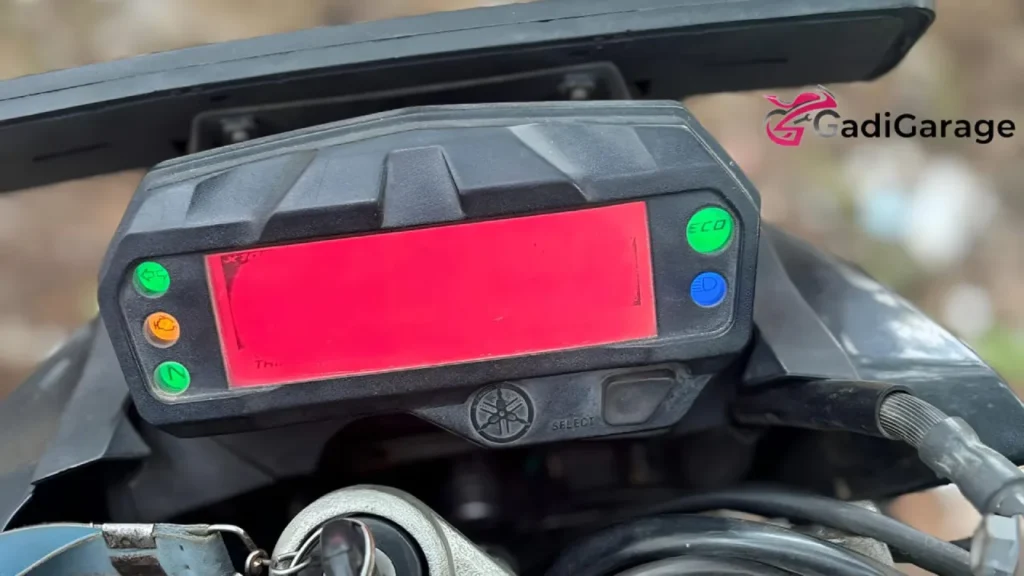 FZ V2 Speedometer Meter Before