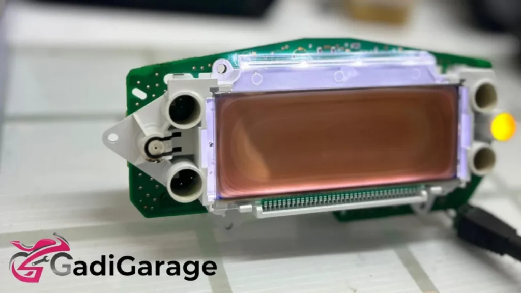 FZ V3 Speedometer Opened Side Look