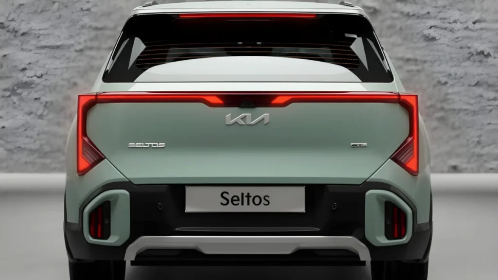 Kia Seltos 2026 Rear Look