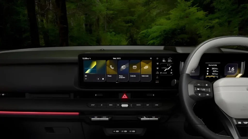 Kia Sorento Hybrid Inside look