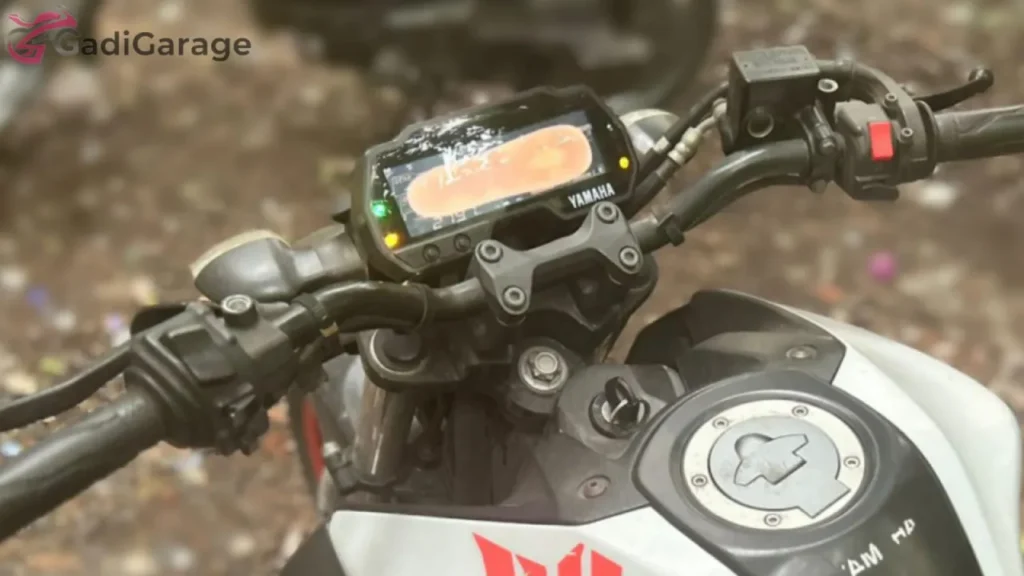 MT 15 Speedometer Before 