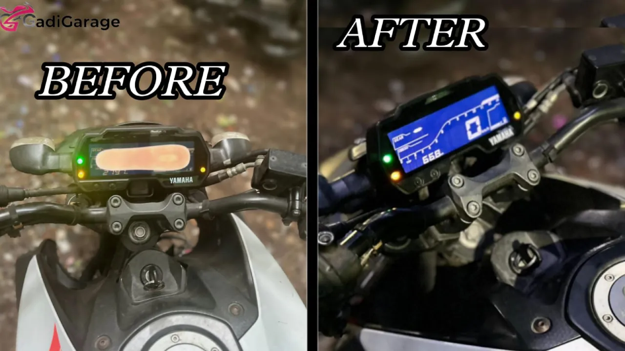 MT 15 Meter Before and After