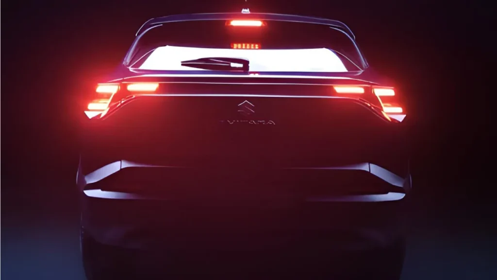 Maruti Suzuki eVitara Back Look