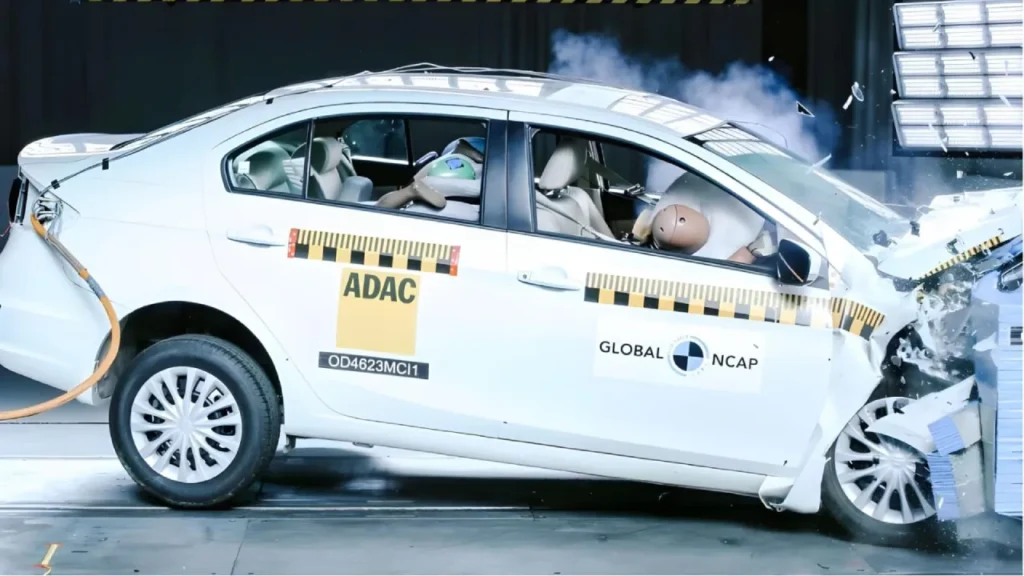 Maruti Suzuki safety Test crash