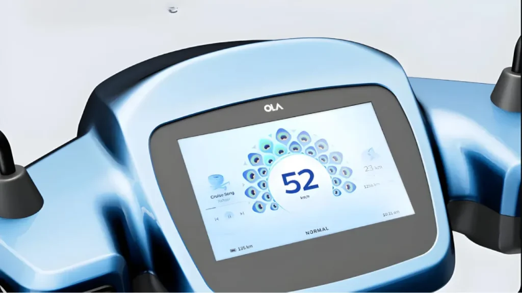 Ola Electric Scooter Display