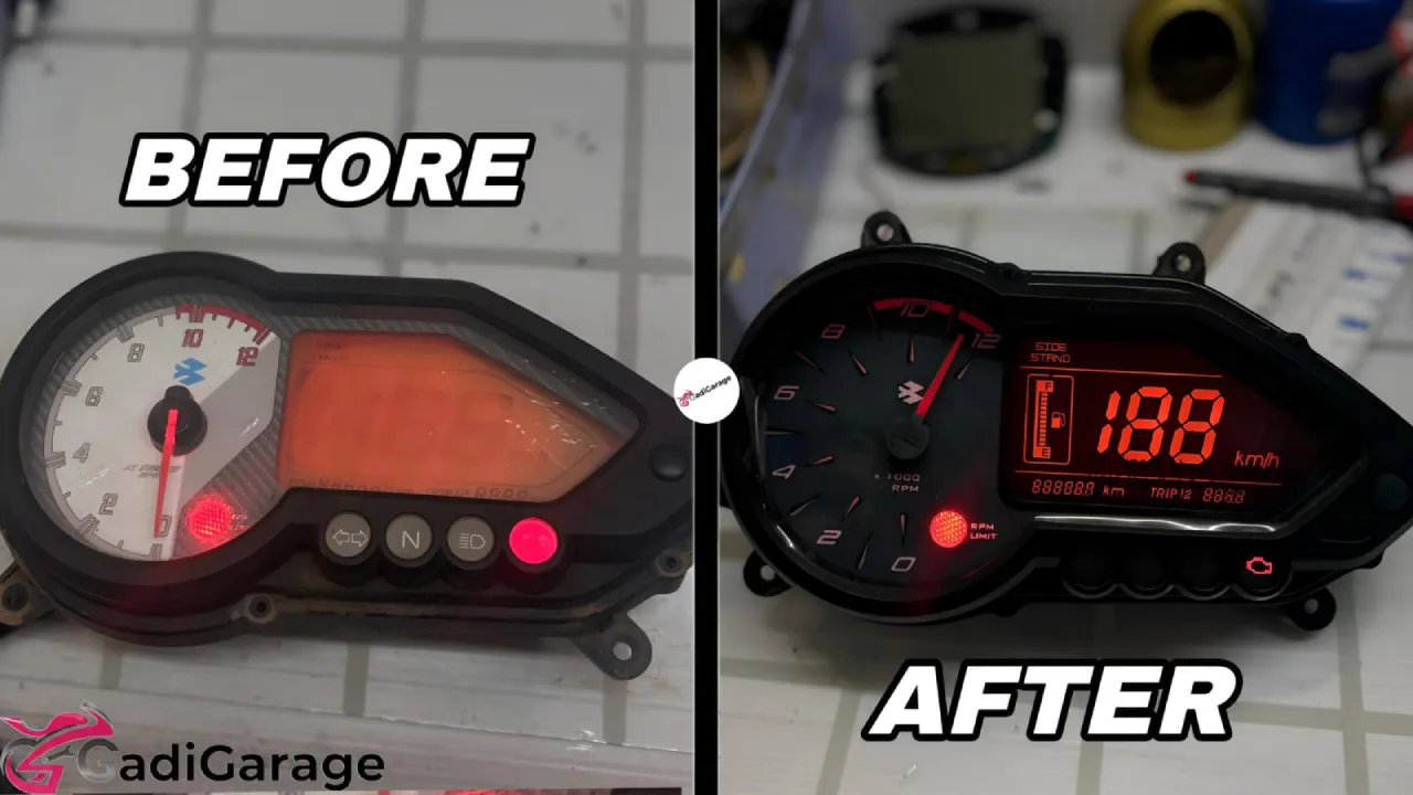 Pulsar 150 Meter Before And After