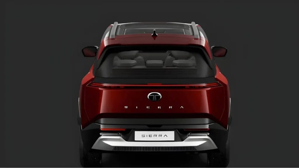 Tata Sierra Rear Look