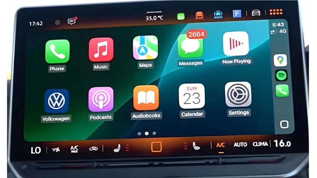 Volkswagen Golf GTI Display look