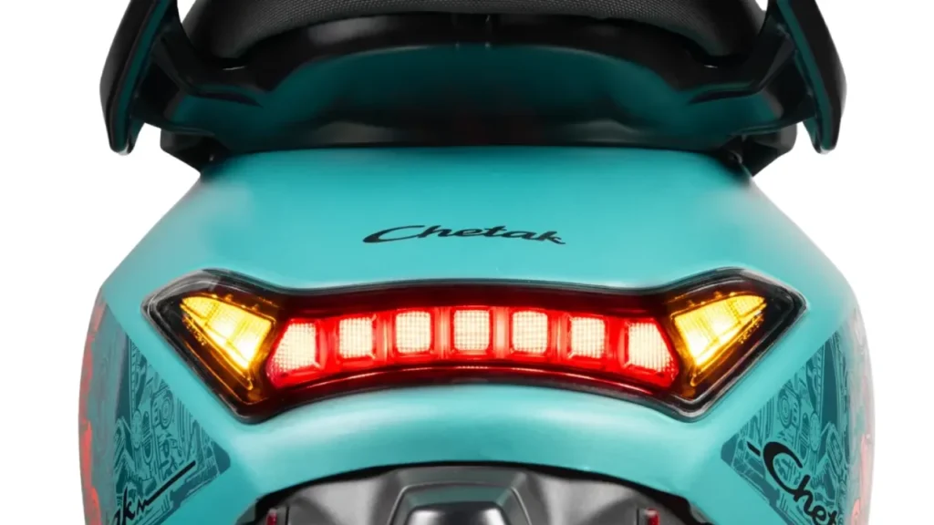 Bajaj Chetak C25  Rear Look