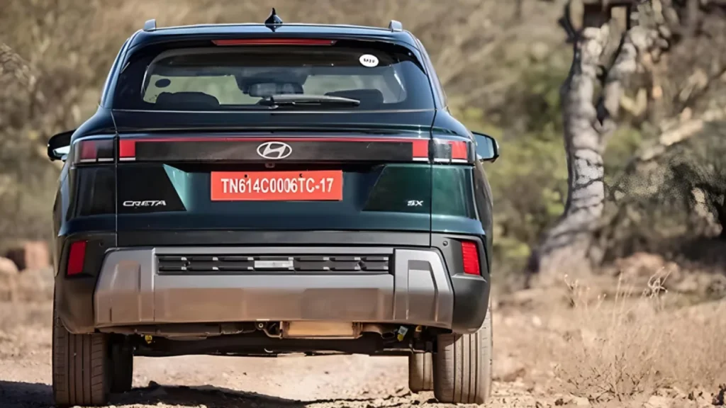 Hyundai Creta Rear Look
