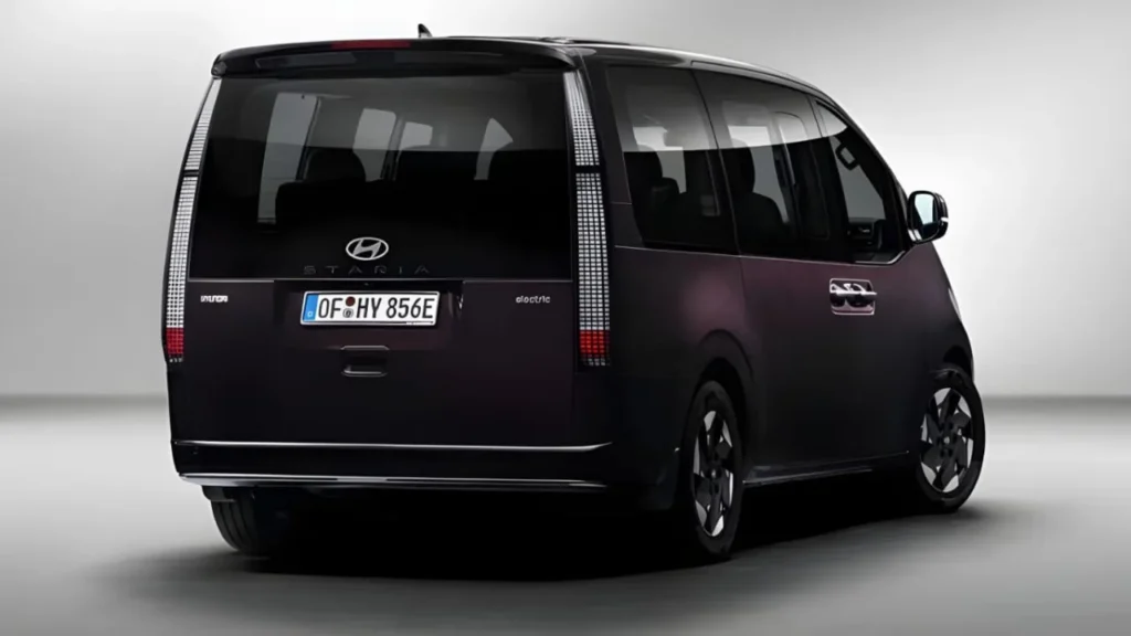 Hyundai Staria Electric Rear Look